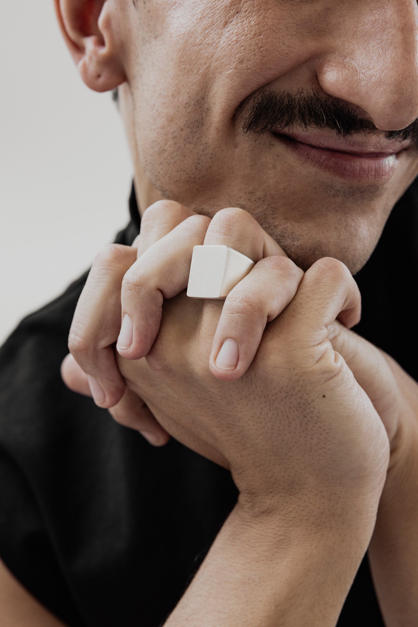 Square Face ring no1