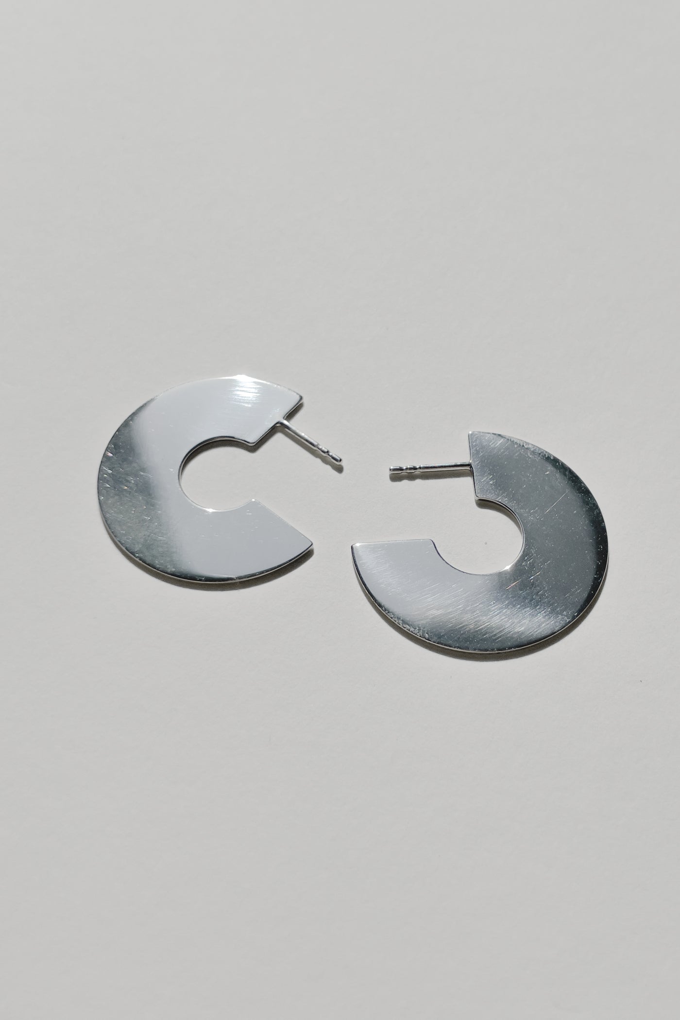 Round Disc earrings no4