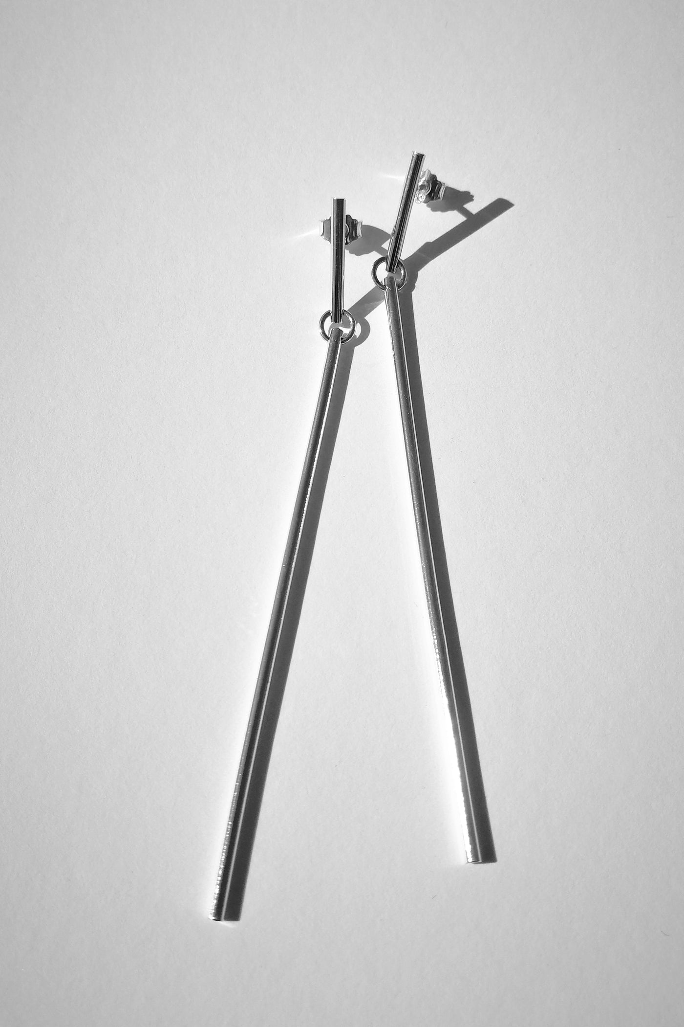 Line earrings no8
