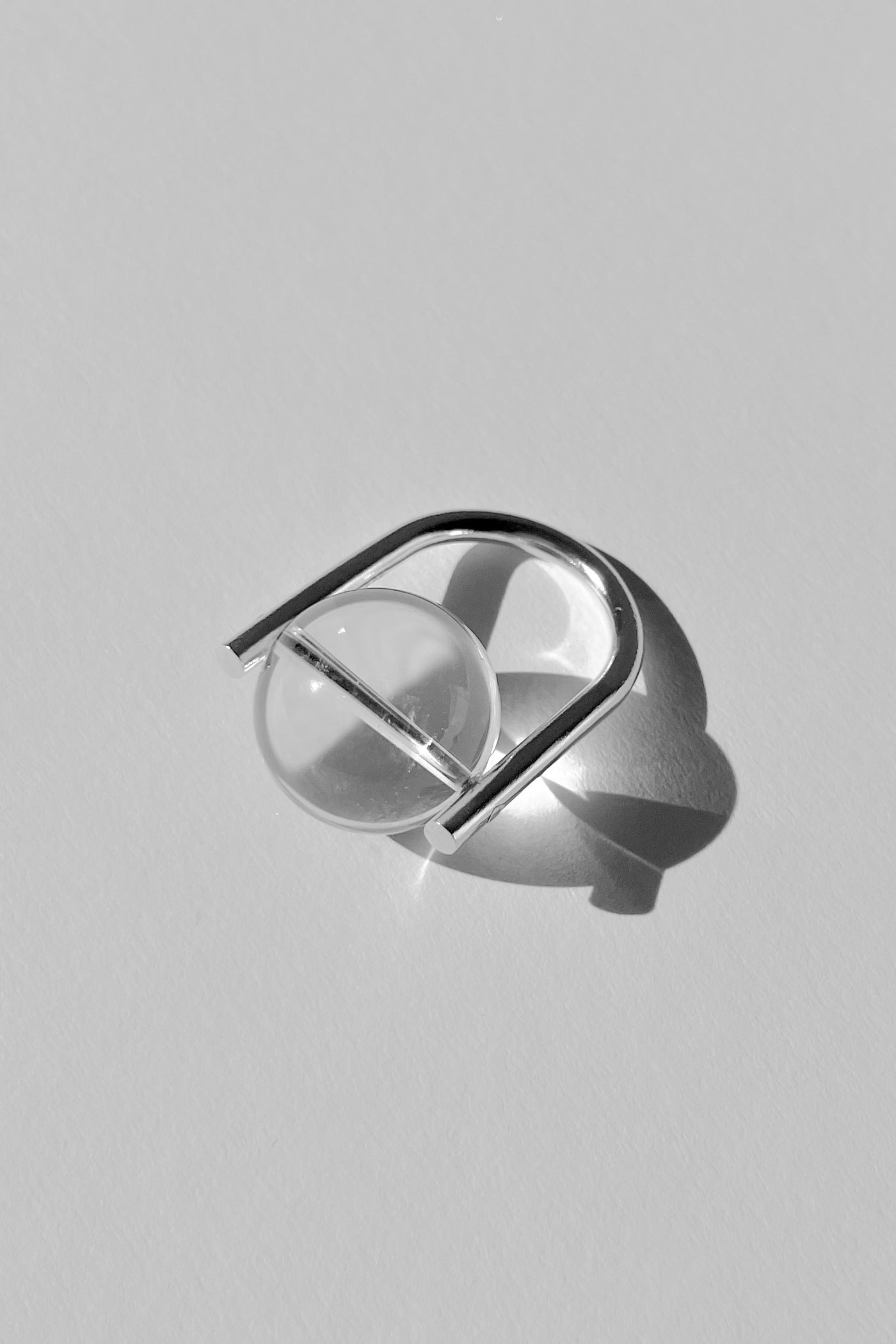 Crystal Sphere ring no1