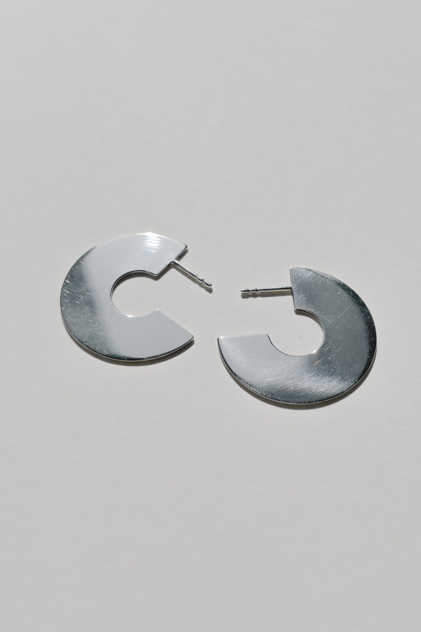 Round Disc earrings no4