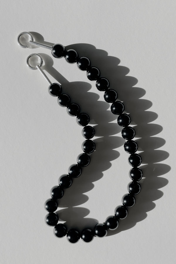 Black Sphere necklace no2