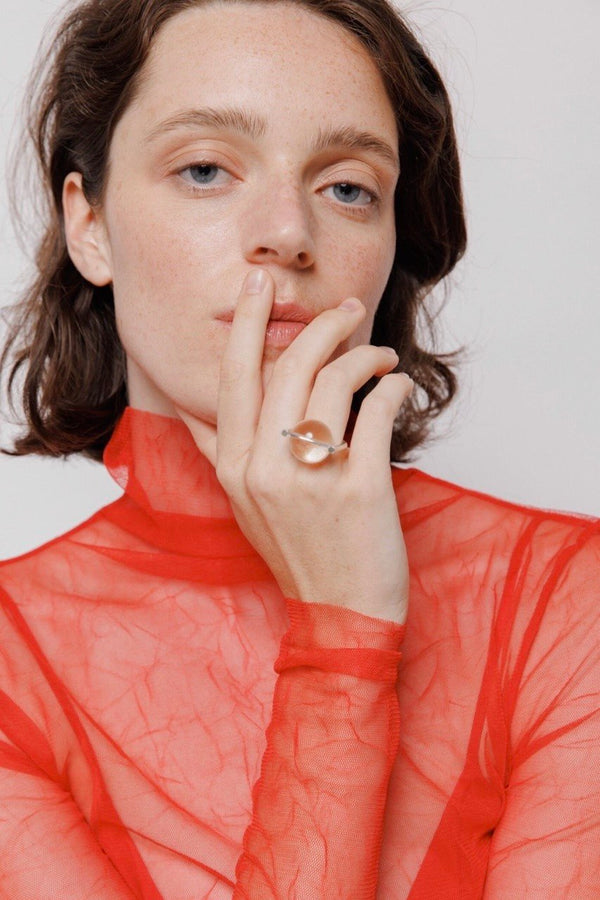 Crystal Shere ring no2