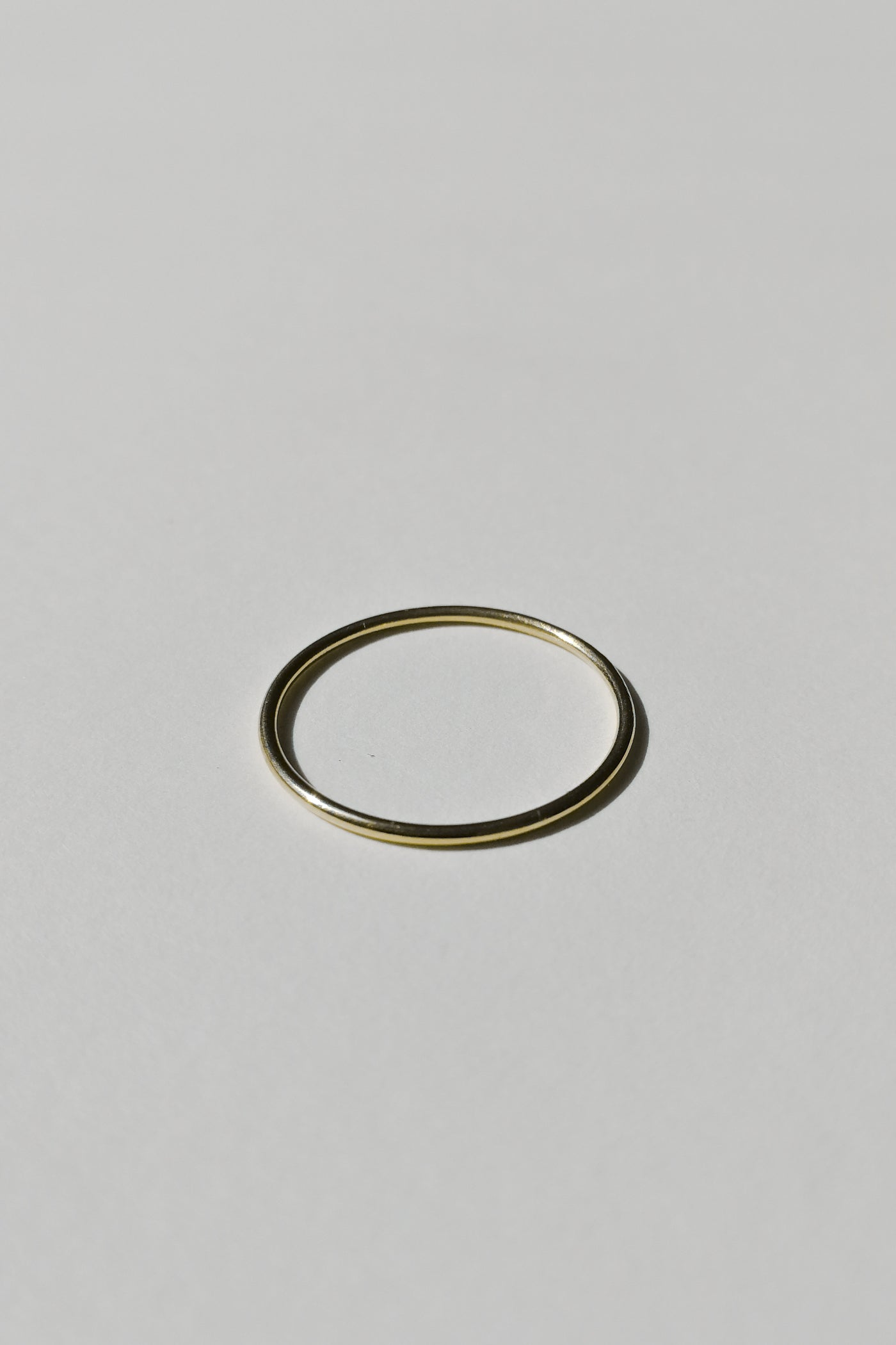 Line ring no2, 18k gold
