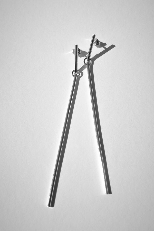 Line earrings no8